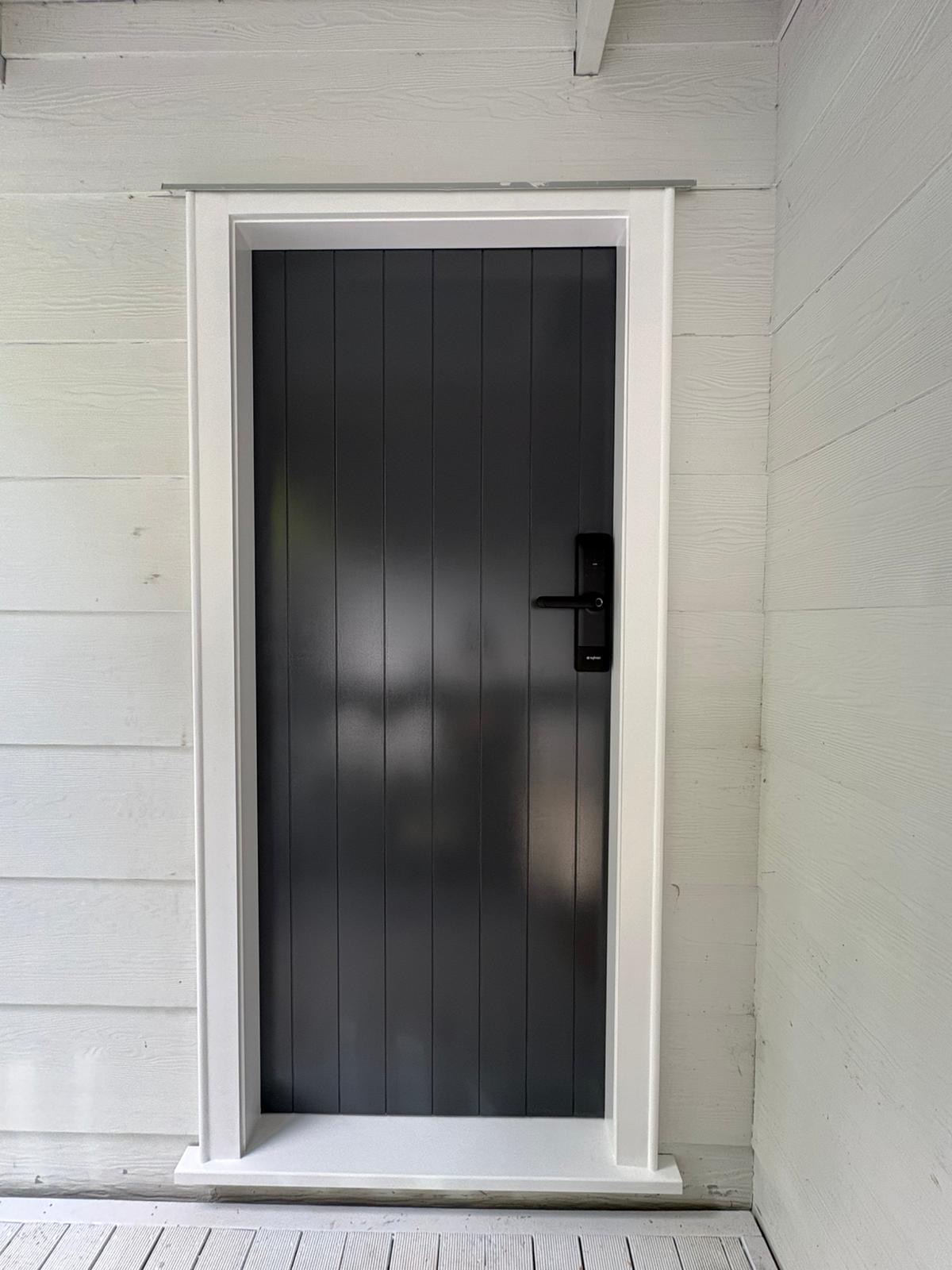 Front Door Repair & Repaint