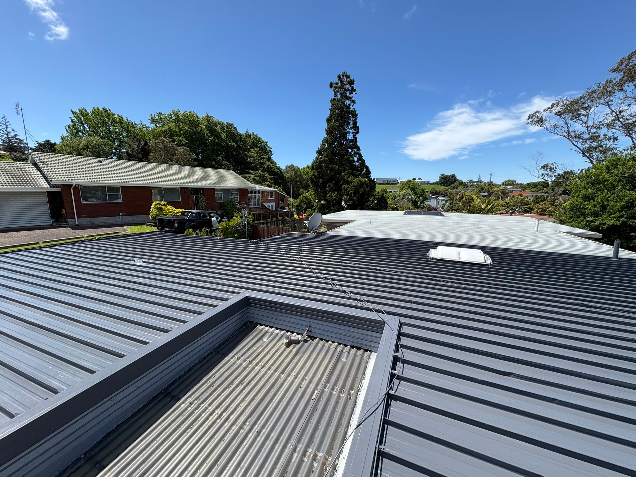 Roof Repair and Repaint